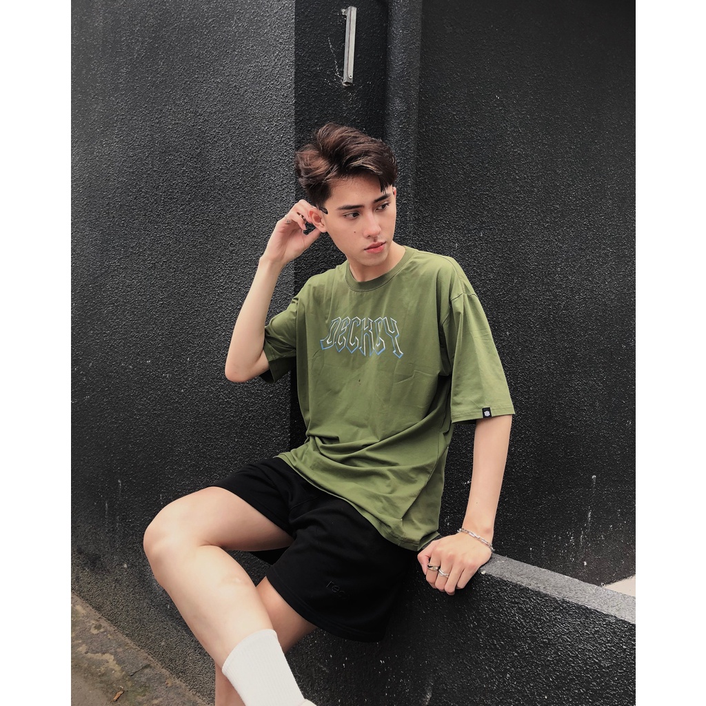 Áo Thun Cotton Unisex Nam Nữ Form Rộng Local Brand DECKEY LIGHTING ROBOT