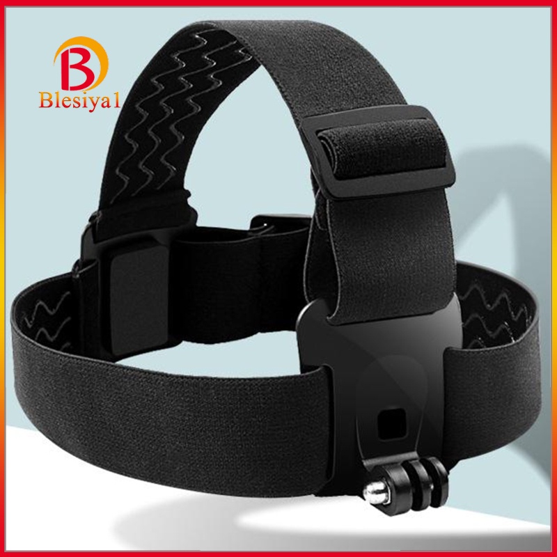 [BLESIYA1] Adjustable Head Strap Belt Mount Holder with Clamp for Sports Camera Phone