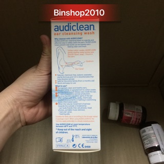 Audiclean - nước rửa tai siêu sạch