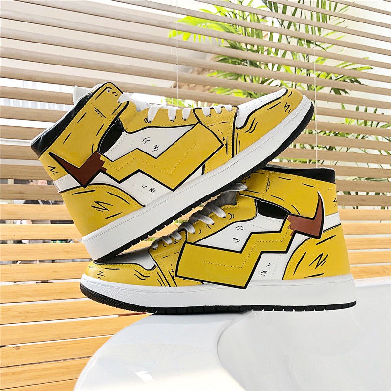 COD aj1 Giày nam Pikachu Air Force One Sneakers One Piece Joint Shoes Cao thượng nam giày thường nam giày hợp thời trang#yjteam66.vn | BigBuy360 - bigbuy360.vn