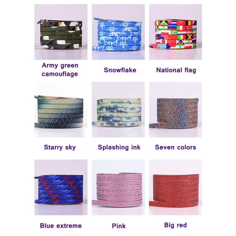 1 Cặp Dây Buộc Giày Co Giãn Màu Kẹo Cho Trẻ Em Và Người Lớn