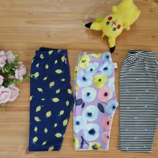 Set 3 quần legging lửng