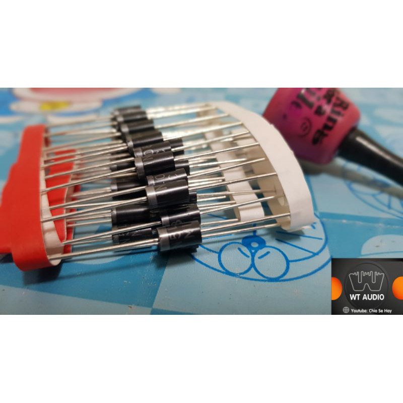 10 con 1N5408 3A 1000V DIP diode chỉnh lưu