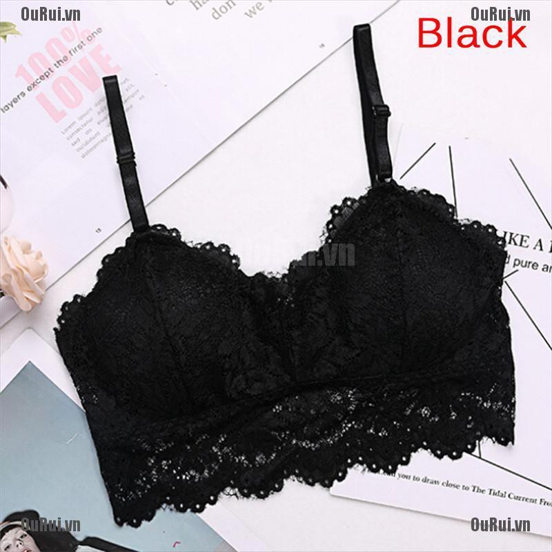 Áo ngực ren hoa màu tùy chọn có mút nâng quyến rũ
