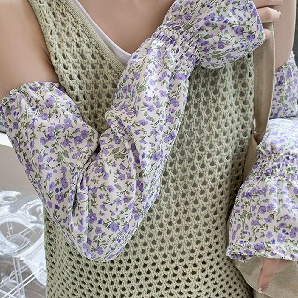 Găng Cánh Tay Dài Chống Nắng Thoáng Khí Giữ Ấm Mùa Hè