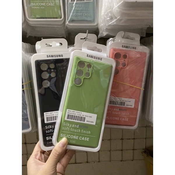 Ốp Lưng chống bẩn Samsung S22, S22+, S22Ultra, S21FE loại tốt