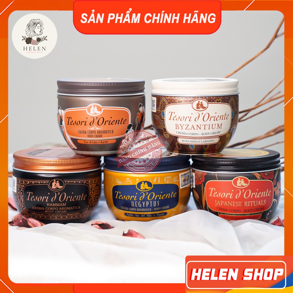 Kem Dưỡng Da Tesori D'oriente Ý 300ML 💖Chính Hãng💖