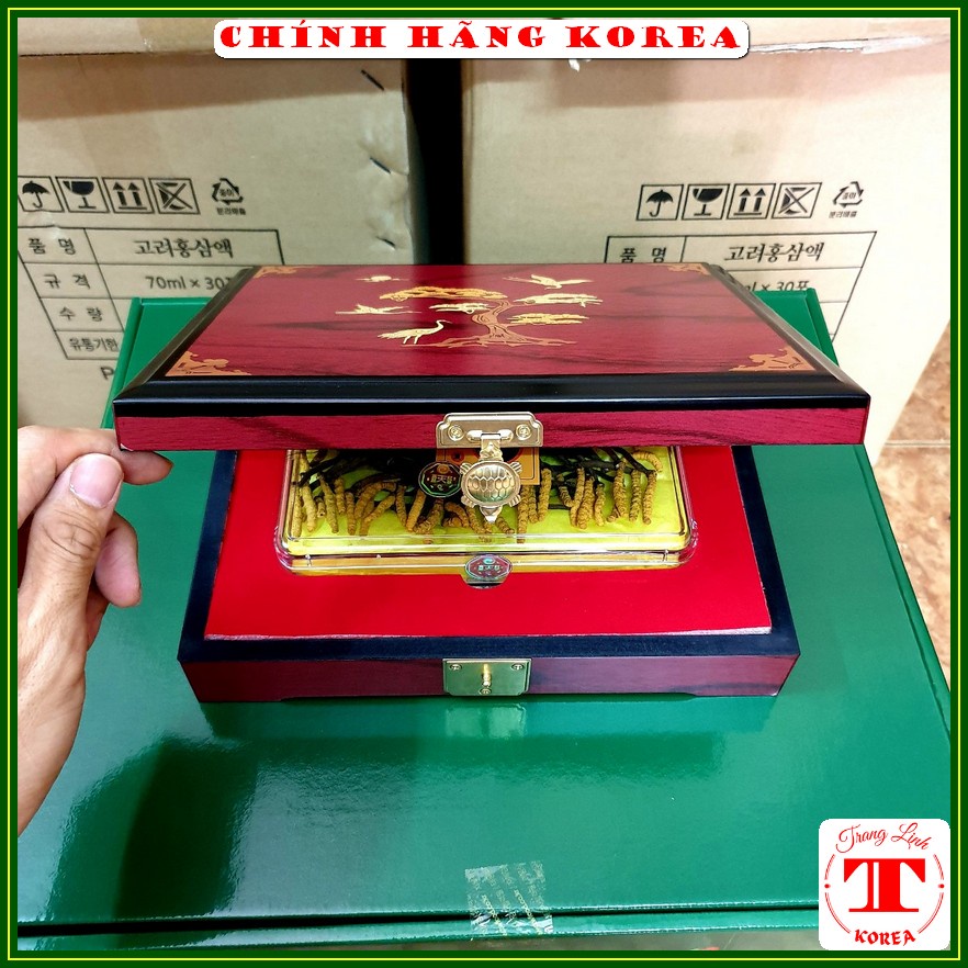 Đông trùng hạ thảo nguyên con, hộp 45gr - Đông trùng khô hàn quốc thượng hạng, tranglinh