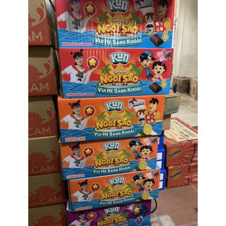 Thùng Sữa Kun 24 túi 110ml (Nho, Cam, Dâu Kem, Socola Lúa Mạch)