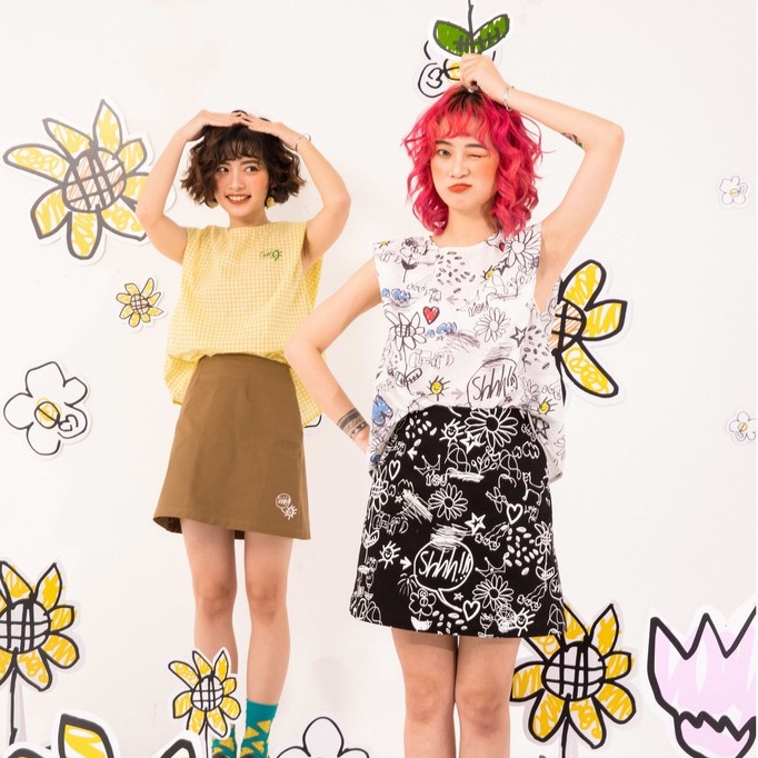 [Made by Tòhe] Chân váy ngắn cá tính BST &quot;Hè To&quot;