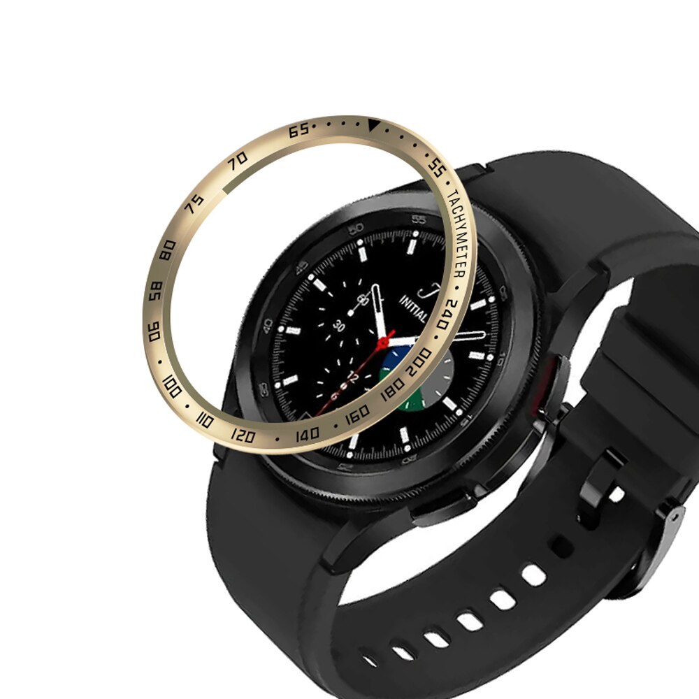 Ốp Đồng Hồ Bezel Bằng Thép Không Gỉ Cho Samsung galaxy watch 4 Classic 42mm 46mm