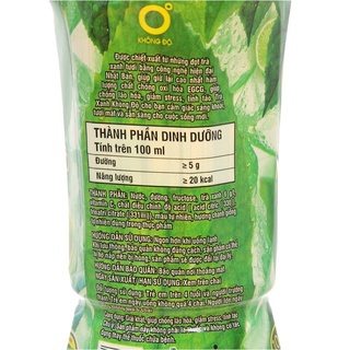 TRÀ XANH 0 ĐỘ/ KHÔNG ĐỘ CHAI 455ML
