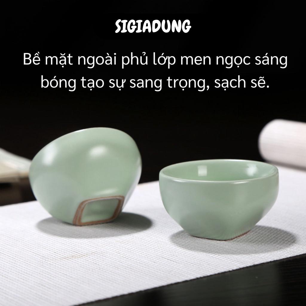 [SGD] Bộ Bình Trà - Bộ Ấm Trà Bằng Gốm Sứ Cao Cấp Gồm 1 Bình Và 6 Chén 5089