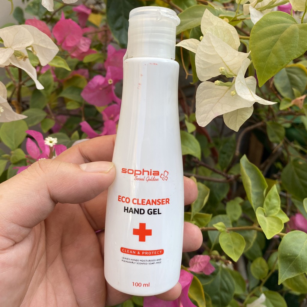 Gel rửa tay khô Eco Cleanser Hand Gel Sophia Seoul Golden 200ml | BigBuy360 - bigbuy360.vn