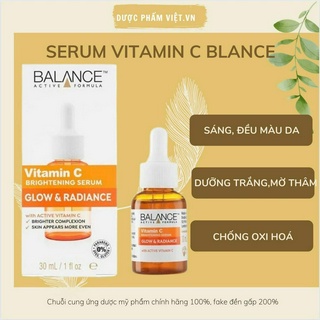 Serum Vitamin C Balance Active Formula Giúp Trắng Da Mờ Thâm