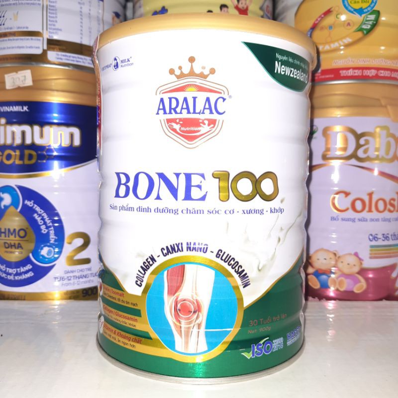 sữa aralac bone 100 ngừa loãng xương lon 900g