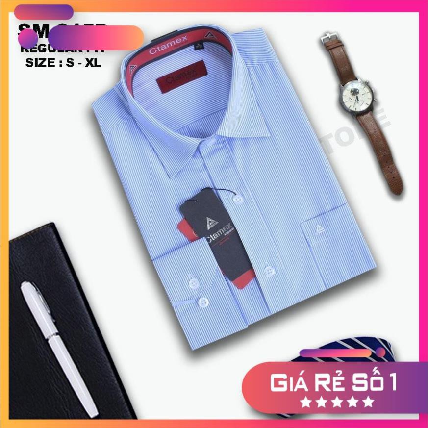 Áo Sơ Mi - Áo Sơ mi Nam kẻ ca rô tay dài chất cotton cao cấp mềm mịn dáng Regular lịch lãm