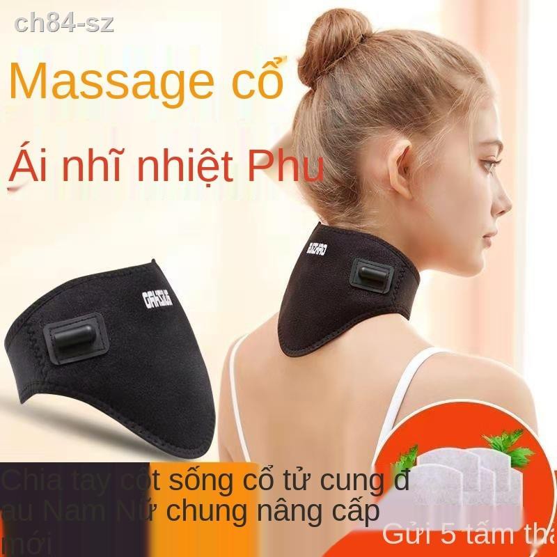 [HOT]Điện sưởi cổ băng quấn, ép cột sống cổ, tay áo tự ấm, khăn quàng và giữ vật dụng nẹp moxibcharge