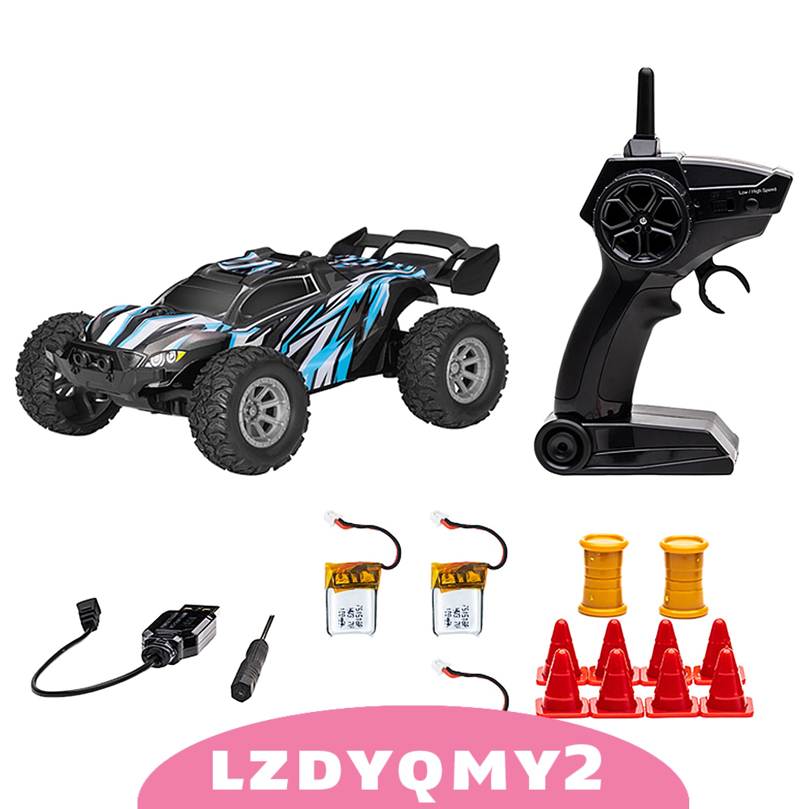 RC Xe Địa Hình Điều Khiển Từ Xa Tốc Độ Cao S658 1 / 32 2.4ghz 2wd Kèm Phụ Kiện