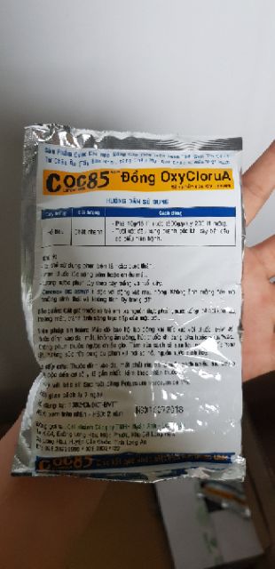 Thuốc trừ bệnh coc 85 (100gr)