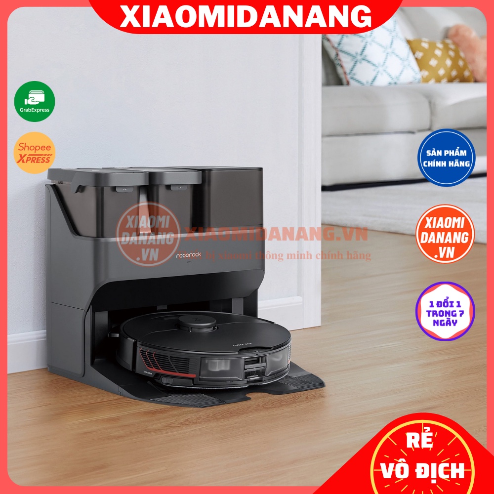 Robot hút bụi tự động giặt giẻ lau Roborock S7 MaxV Ultra