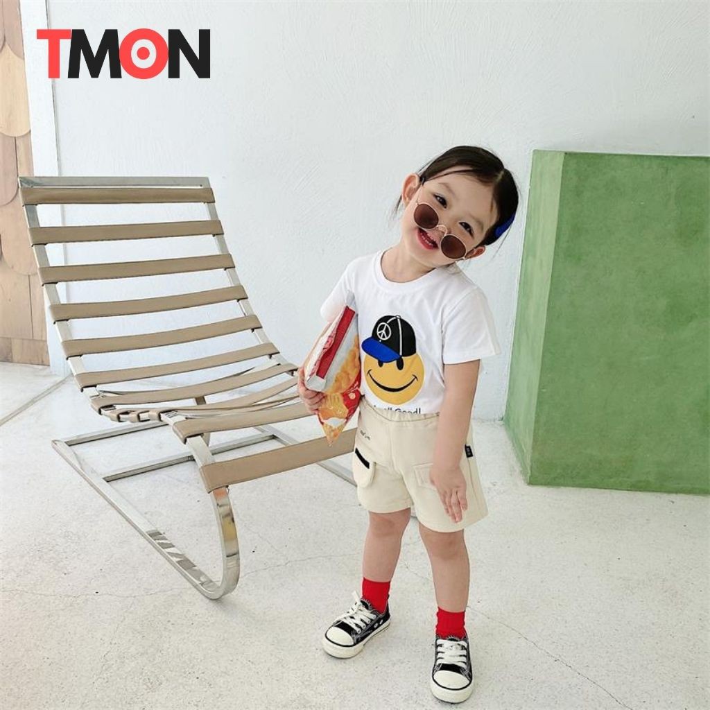 Áo thun bé trai Hàn Quốc xuất dư chất cotton Hàn Quốc, áo thun trẻ em từ 1 - 5 tuổi Tmon Shop TM01