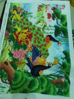Tranh thêu thành phẩm