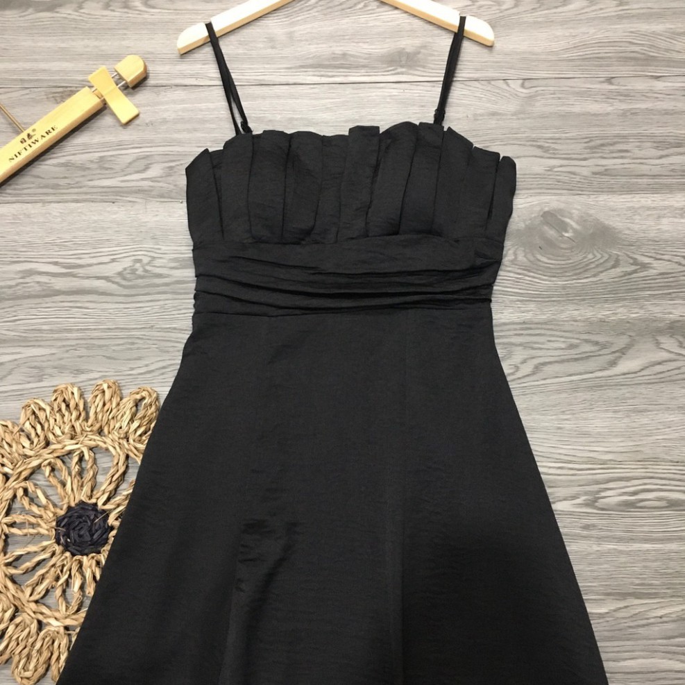 Váy maxi 2 dây xòe dài thiết kế cao cấp dự tiệc trẻ trung xinh xắn HN CLOTHING | BigBuy360 - bigbuy360.vn