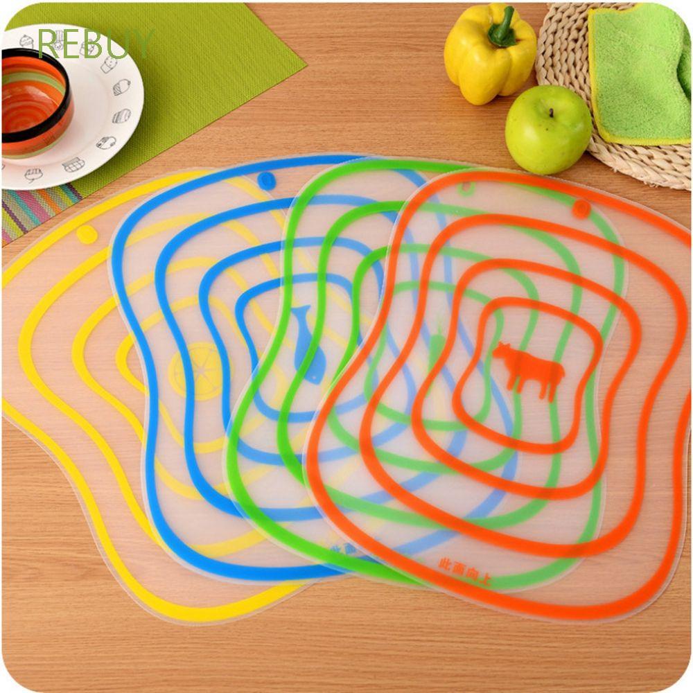 Tấm Thớt Bằng Nhựa Trong Suốt Chống Vi Khuẩn Dễ Dàng Lau Chùi Cho Nhà Bếp