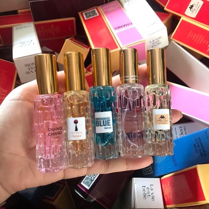 Nước Hoa Mini Lọ 20Ml Cho Cả Nam Nữ, Đa Dạng Hương Thơm Của Đầy Đủ Các Hãng