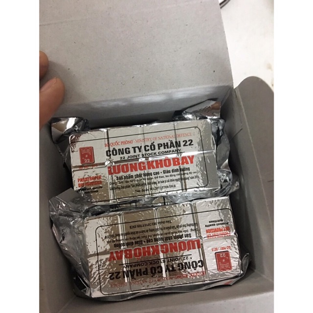 LƯƠNG KHÔ BAY QUÂN ĐỘI (10 phong -1kg) | BigBuy360 - bigbuy360.vn