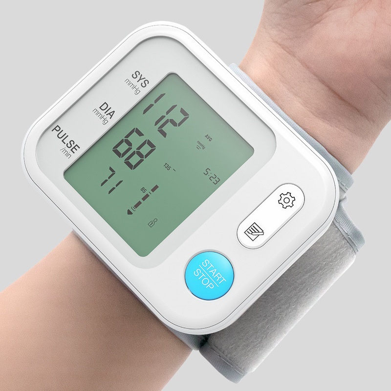máy đo huyết áp bắp Máy đo huyết áp toàn tiếng Anh điện tử Máy đo huyết áp kiểu cổ tay Chứng nhận CE
