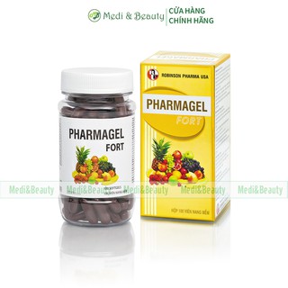Viên uống vitamin tổng hợp, khoáng chất, tăng cường sức đề kháng, bồi bổ cơ thể PHARMAGEL Fort  chai 100 viên