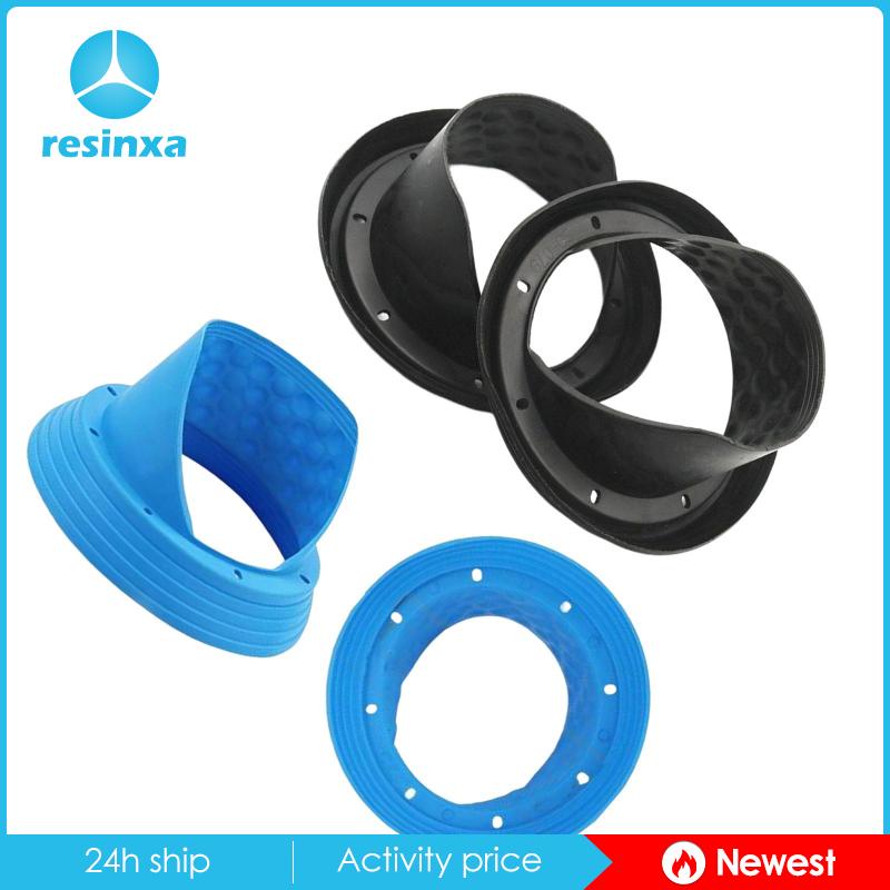 Set 2 Miếng Đệm Silicon Mềm Bảo Vệ Loa Xe Hơi 6.5inch