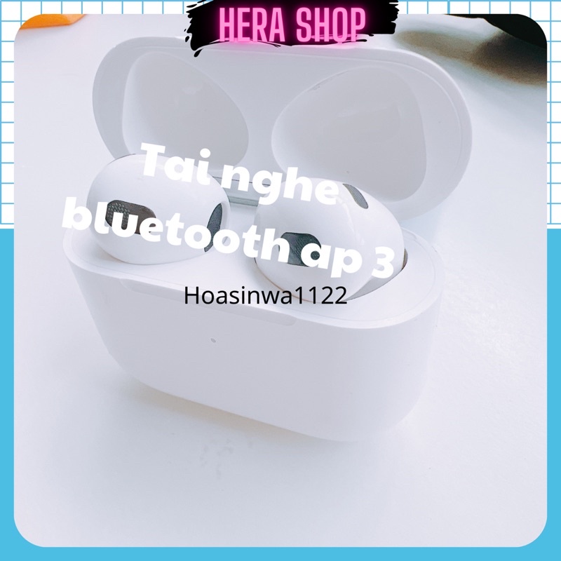 Tai nghe bluetooth a3 pin 5h âm thanh vòm phiên bản cao cấp âm thanh cưc hay bảo hành 6 tháng kết nối mọi máy