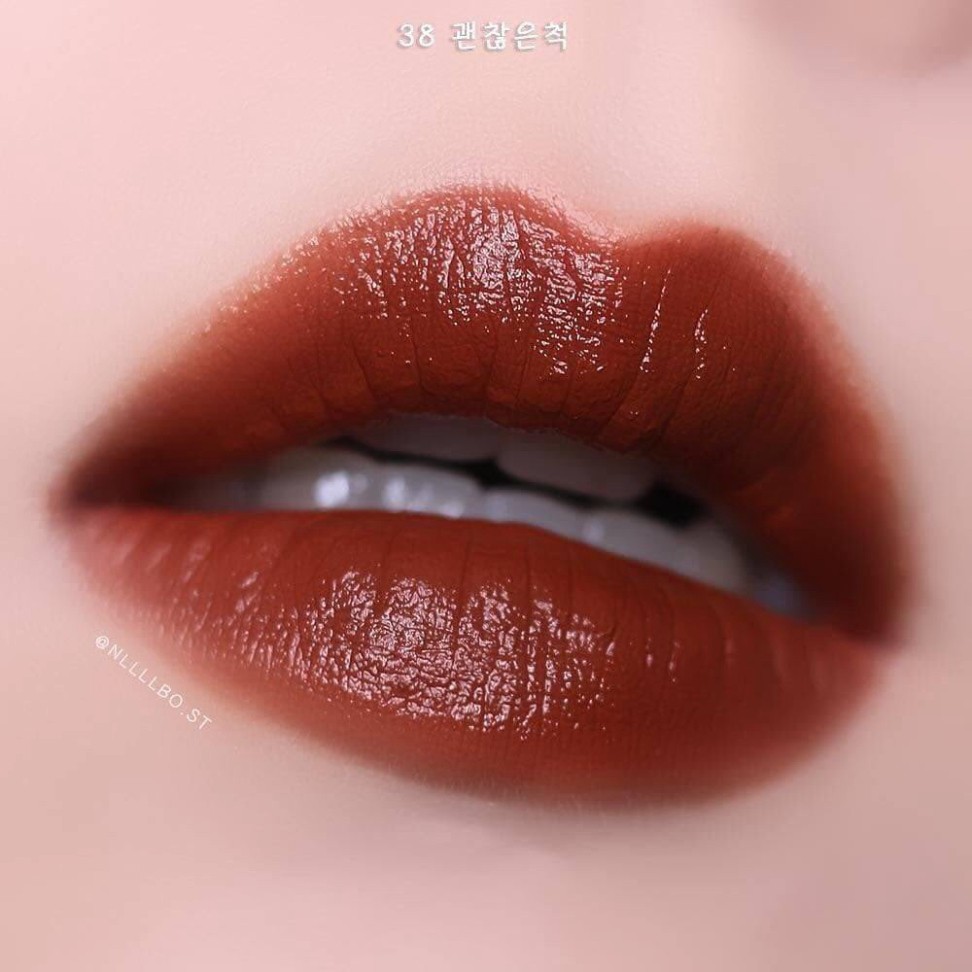 SON KEM BBIA LAST VELET LIP TINT ver 8 màu 38- Nâu chocolate