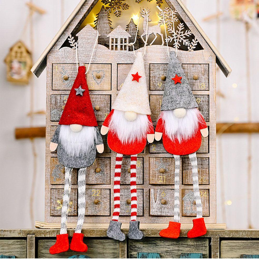 Búp Bê Treo Trang Trí Cây Thông Hình Ông Già Noel DIY