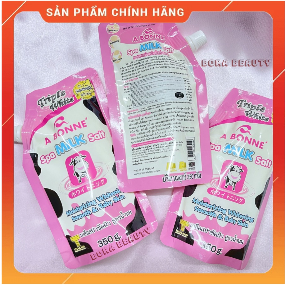 [Chính Hãng] Muối Tắm Sữa Bò Tẩy Tế Bào Chết A Bonne Spa Milk Salt 350g | BigBuy360 - bigbuy360.vn