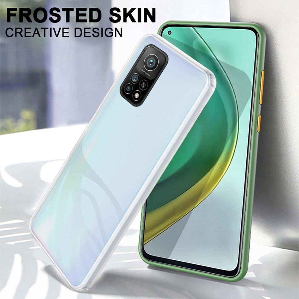 Ốp lưng Matte Skin Feel cho Xiaomi Mi 8 9 10 Pro 10T Pro 10T Lite Poco M3 X3 Ốp lưng Coque