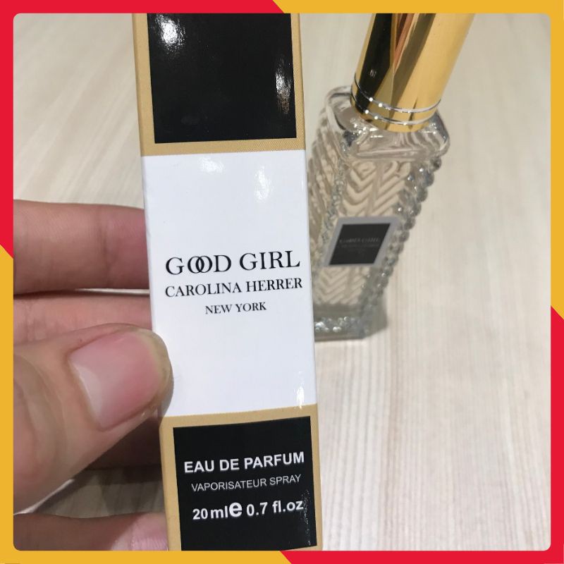 Nước Hoa mini Good Girl 20ml 6D Hương Thơm Quyến Rũ Thơm Lâu 12h Nước Hoa Nữ, Bảo Hành 12 tháng | Thế Giới Skin Care