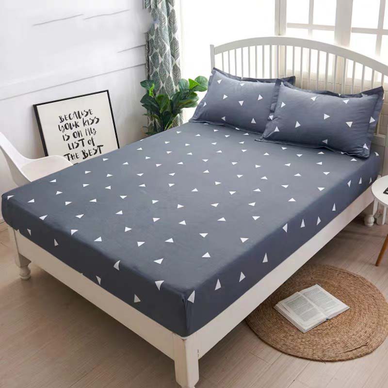 Bộ drap giường đơn kí túc xá cotton poly Lidaco cỡ 1m và 1m2 x2m, 1m4x2m và 2m2x2m | WebRaoVat - webraovat.net.vn