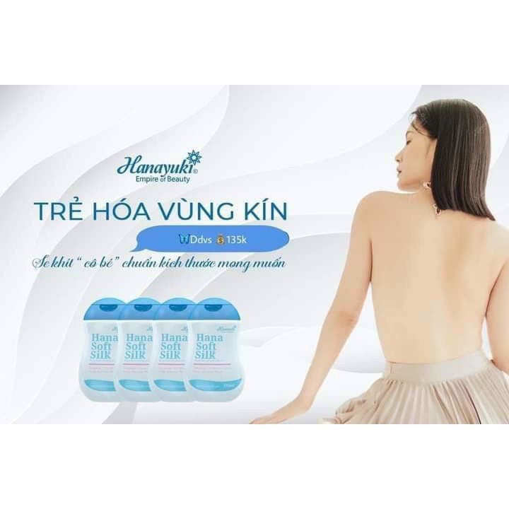 Dung Dịch Vệ Sinh Hana Soft Silk HanaYuki 150g(Che Tên Sản Phẩm Khi Gửi Hàng)