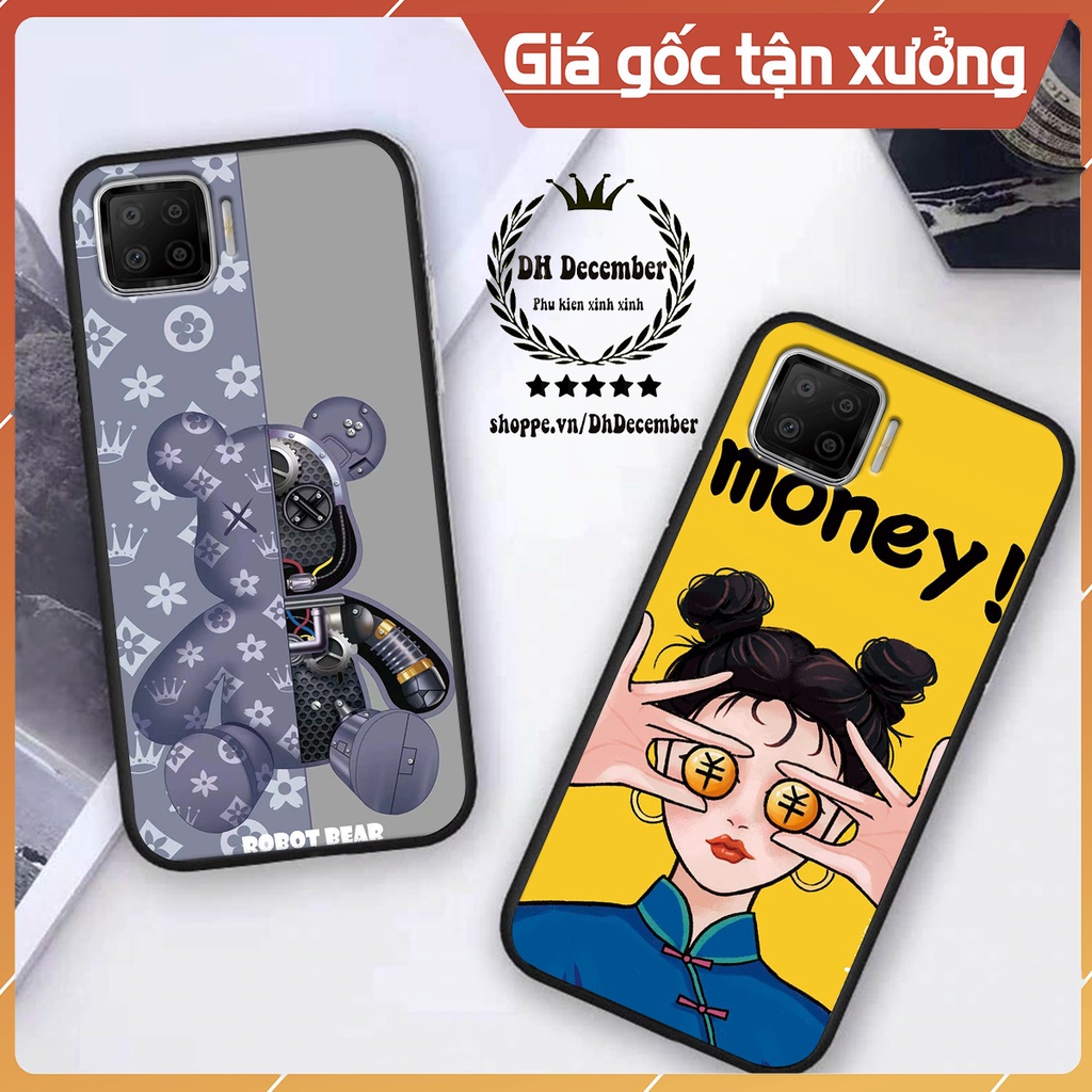 Ốp lưng Oppo A73 in hình 3D lucky, gấu Brick xinh xắn - KHÔNG NÊN BỎ LỠ
