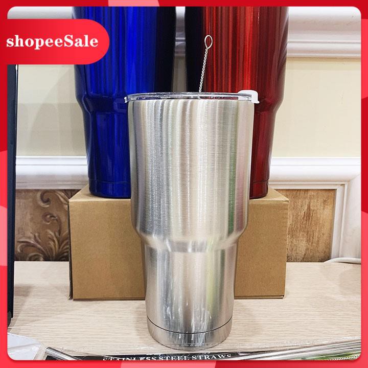 Bình Giữ Nhiệt TY Thái Lan 900ml, Ly Chứa Đá Inox , Giữ Nhiệt Nóng Lạnh Đều Được Kèm Túi Đựng Bình