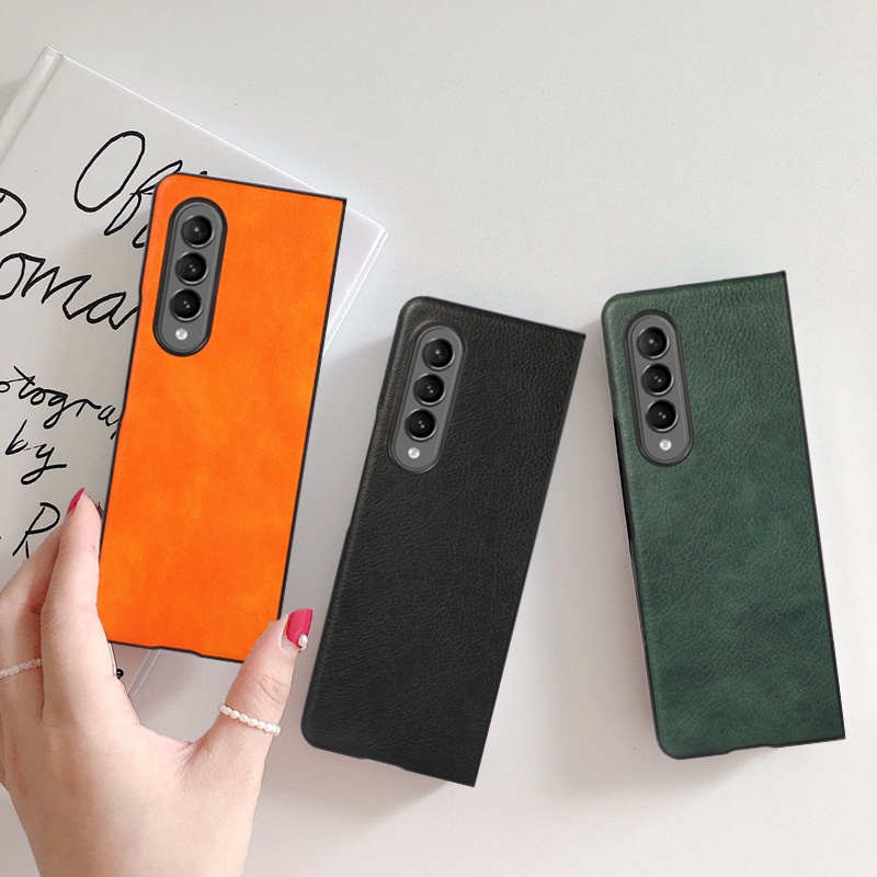 Ốp Lưng Da Samsung Galaxy Z FOLD 4 & Z FOLD 3