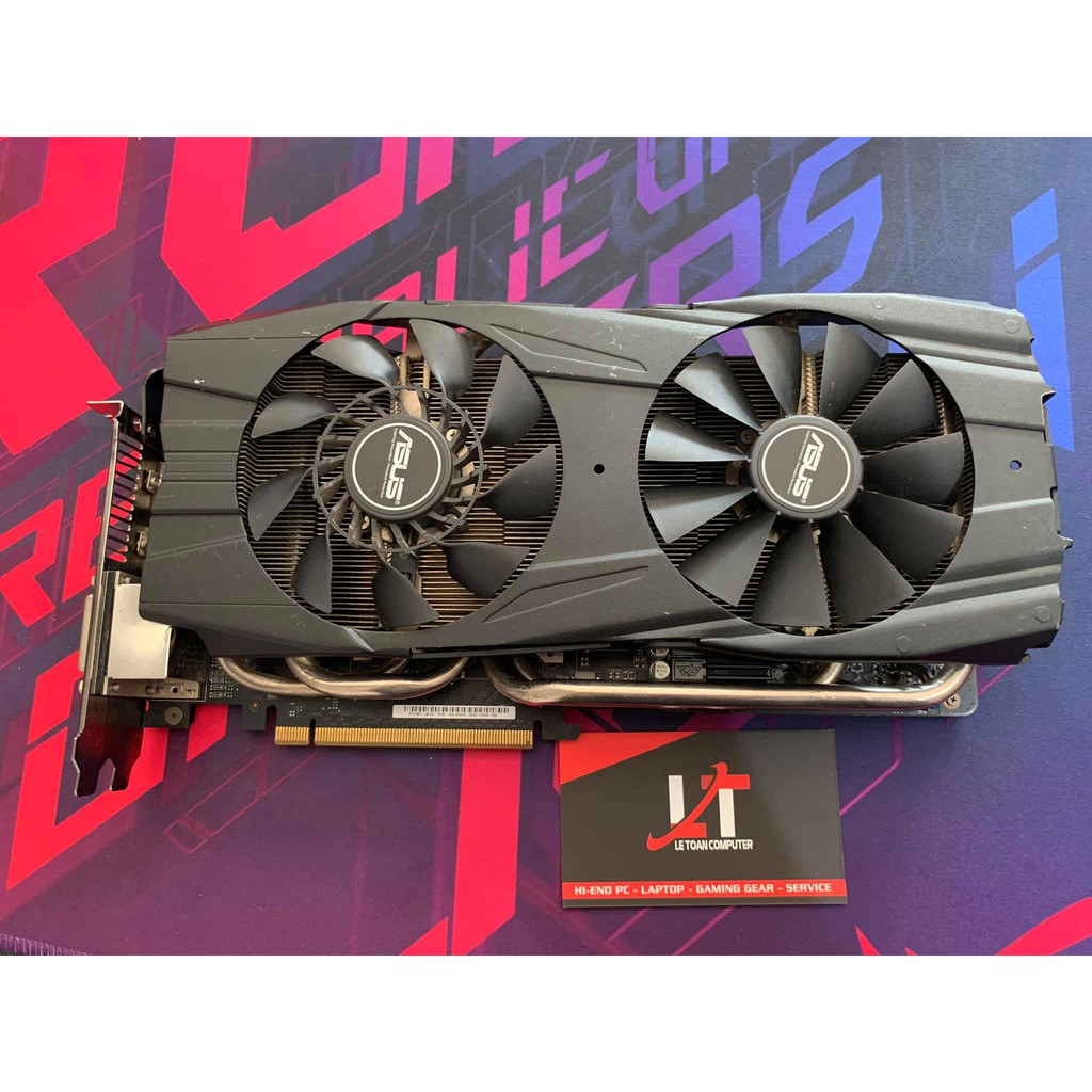 Card màn hình ASUS GeForce GTX 780ti DirectCU II 3GB DDR5 384BIT