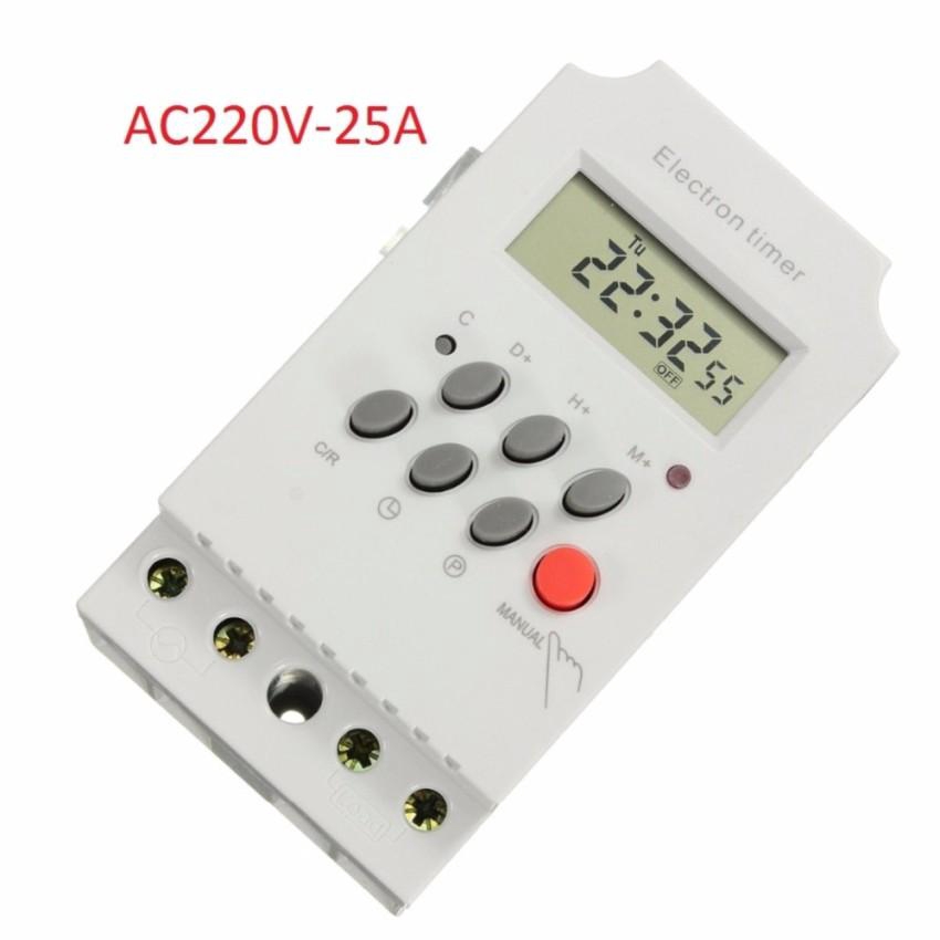 Ổ cắm hẹn giờ Electron Timer KG316T-II 17 chương trình,cong tac hen gio