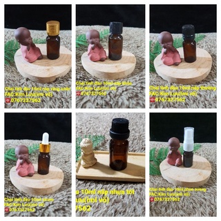 chai lọ rỗng 10ml đựng tinh dầu