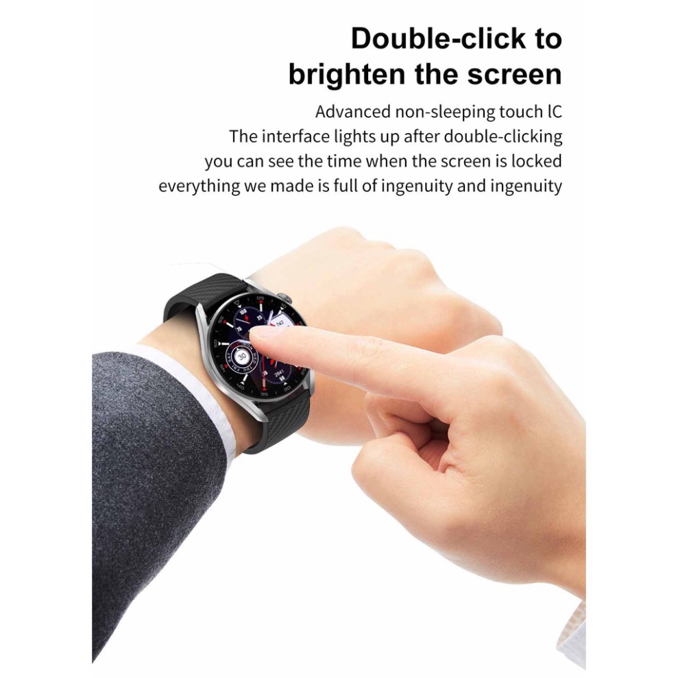 Đồng Hồ Thông Minh DT3 Pro Màn Hình 1.36 Inch 390*390 HD Kết Nối Bluetooth Không Dây DT3Pro