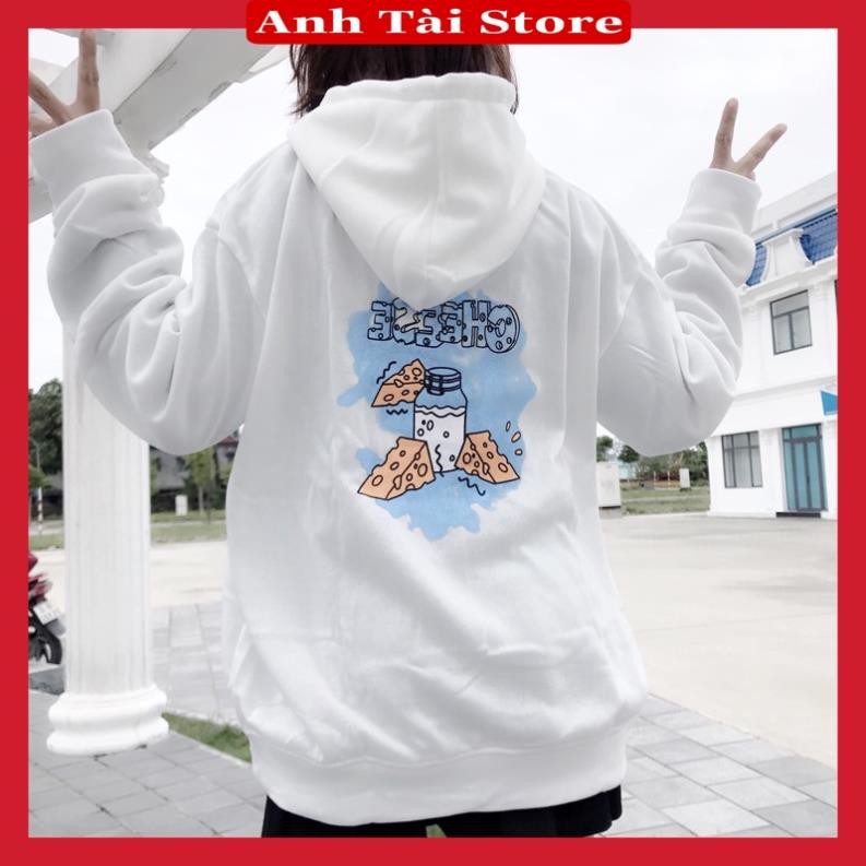 Áo nỉ hoodie nam nữ in hình mèo tom and jerly fom unisex oversize đến 67kg có nũ  phong cách Hàn Quốc AT 9112 | BigBuy360 - bigbuy360.vn